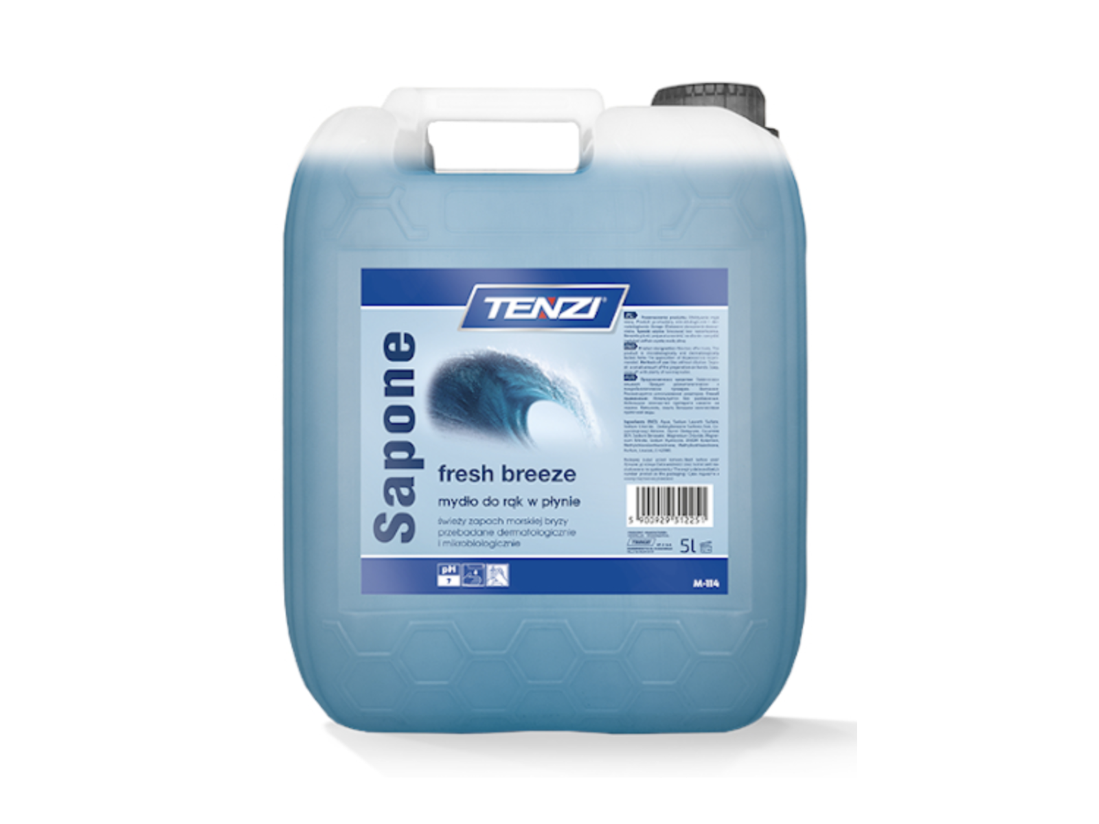 Mydło SAPONE FRESH BREEZE Tenzi niebieskie 5L